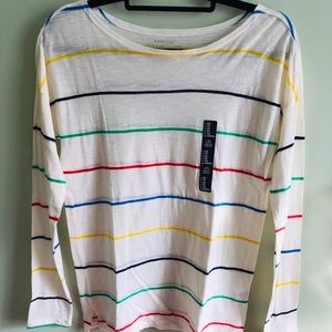 Gap Stripe Long Sleeves Shirt Size XS